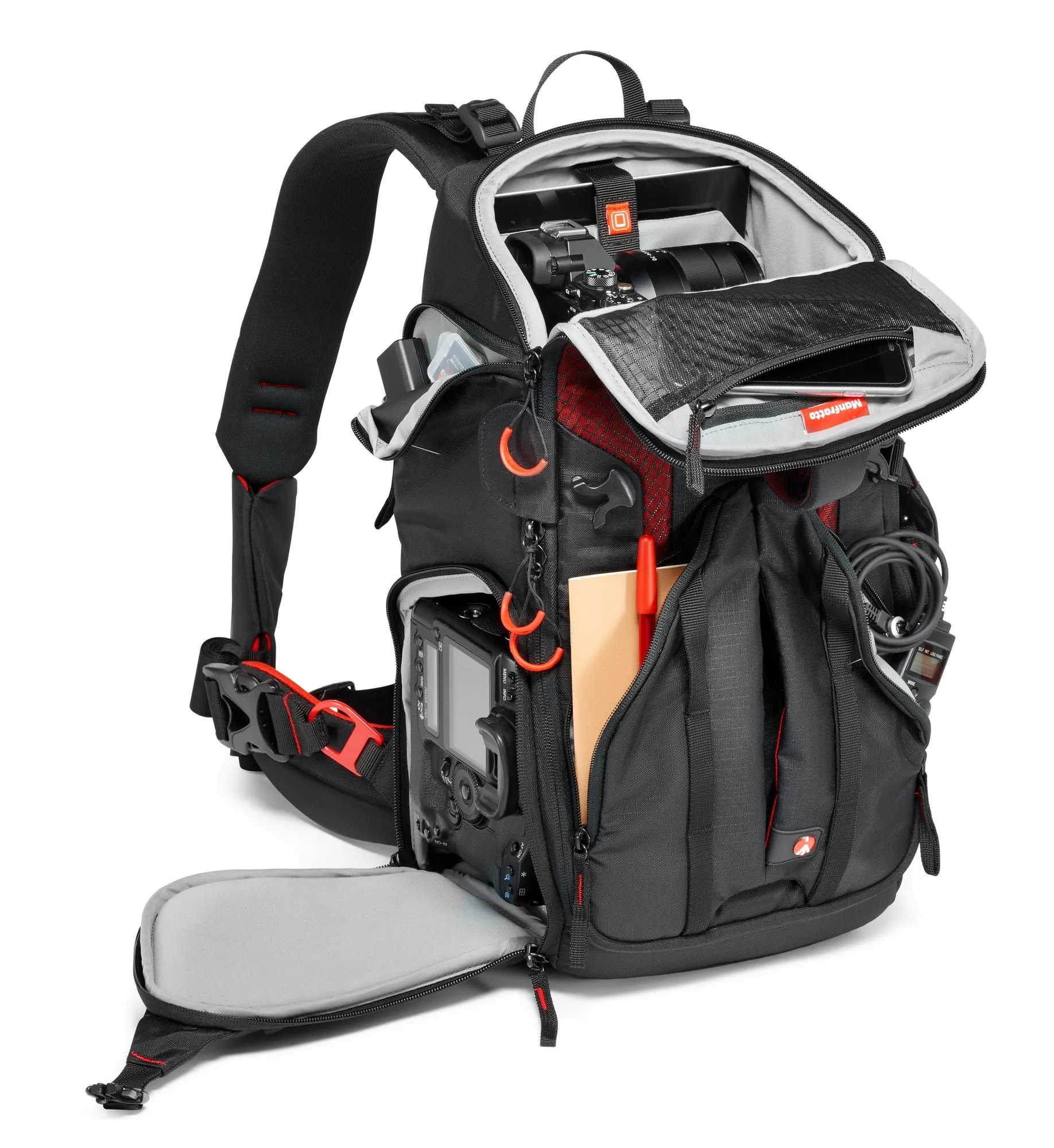 תיק גב למצלמה Manfrotto Pro Light camera backpack 3N1-26 for DSLR/CSC/C100