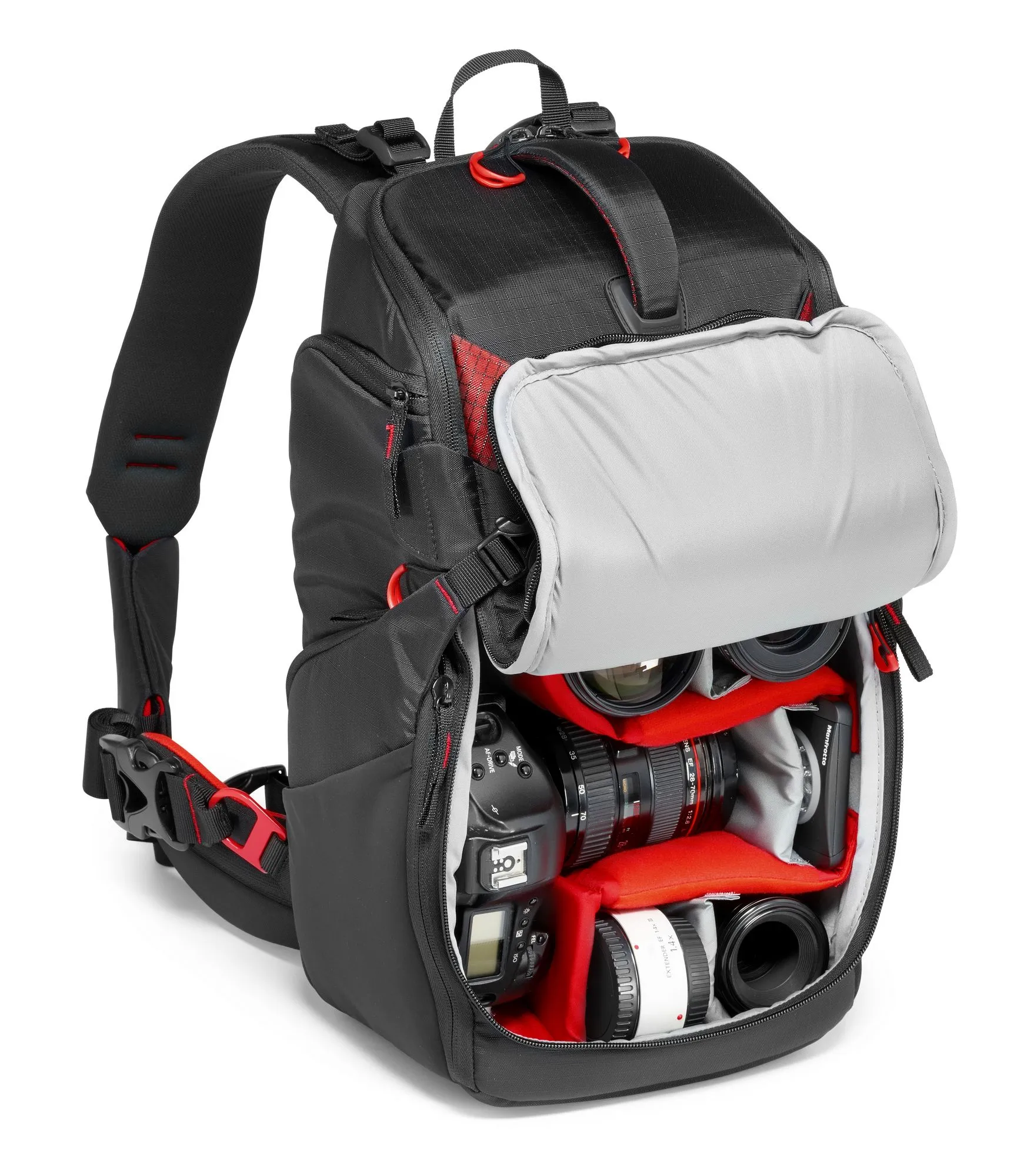 תיק גב למצלמה Manfrotto Pro Light camera backpack 3N1-26 for DSLR/CSC/C100