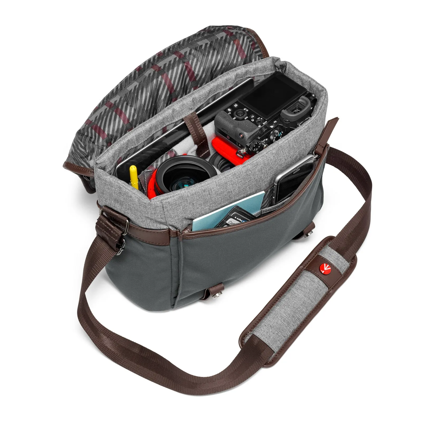 תיק מסנג'ר קטן למצלמה Manfrotto Windsor LF-WN-MS