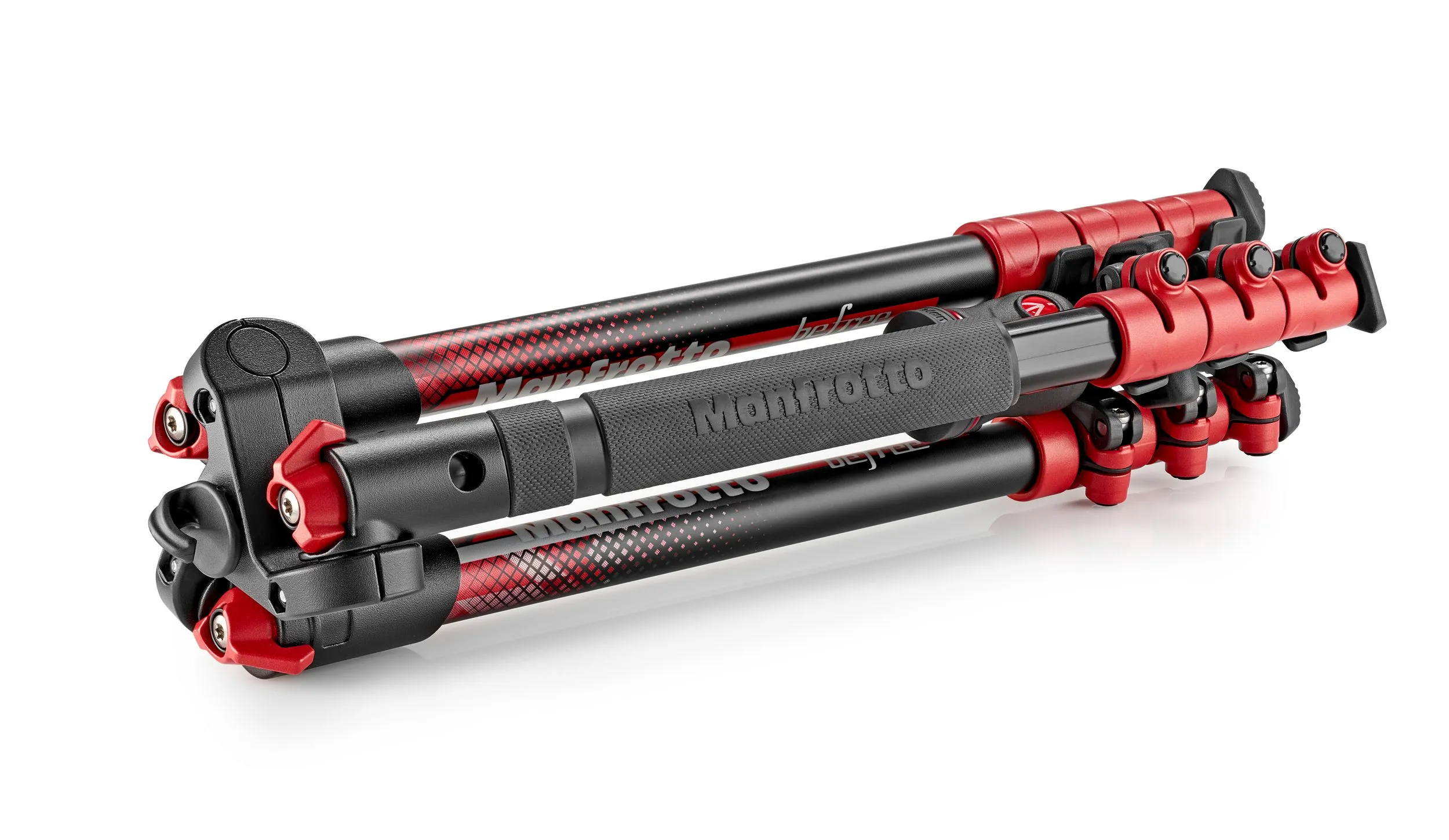 קיט חצובת סטילס קומפקטית עם ראש כדורי BEFREE RED