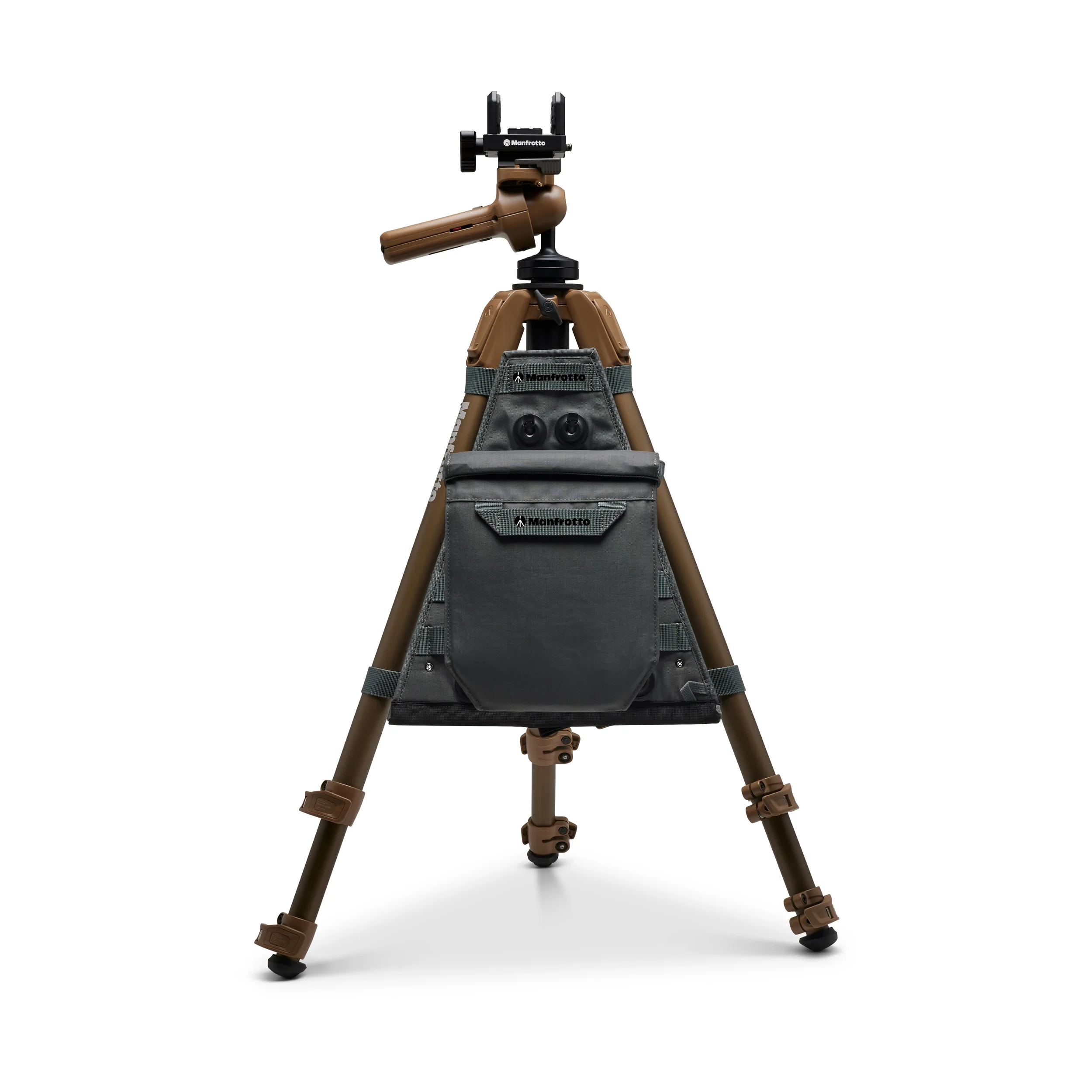 חצובה לנשק סדרה 055 עם ידית כוונון Manfrotto Alpha S.H.O.T