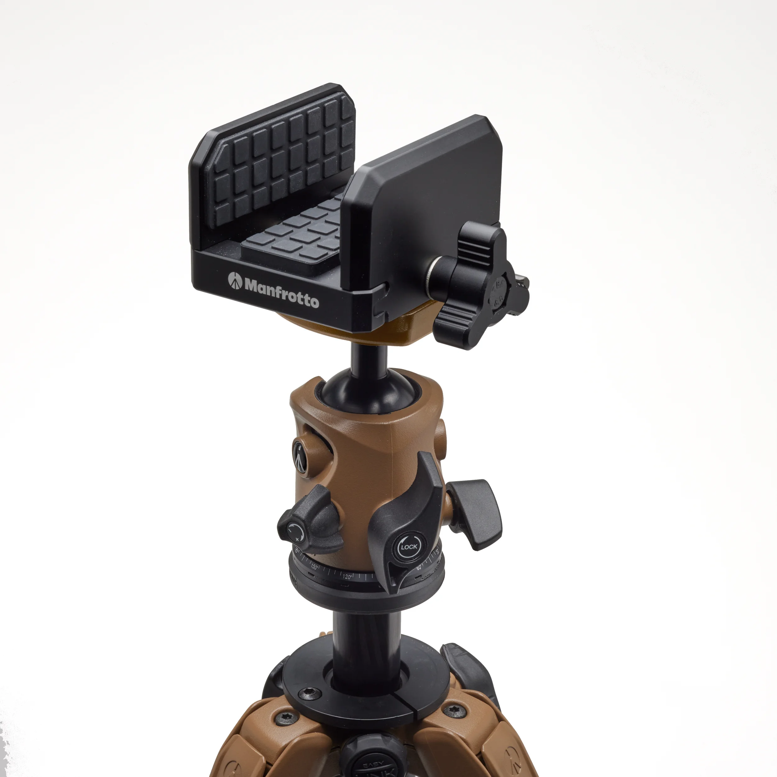 חצובת סיבי פחמן לנשק סדרה 055 עם ראש כדורי Manfrotto Alpha S.H.O.T