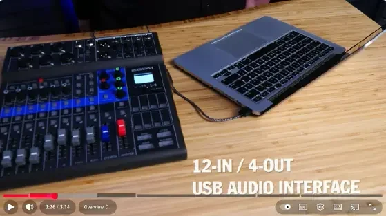 מיקסר ומקליט סאונד נייד 8 ערוצים Zoom LiveTrak L-8