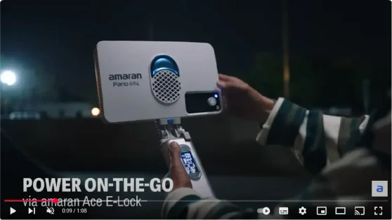 פנס לד Amaran Pano 60c Kit RGB