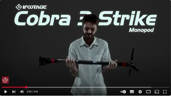 מונופוד פתיחה מהירה  iFootage Cobra 3 Strike A150S-Ⅲ
