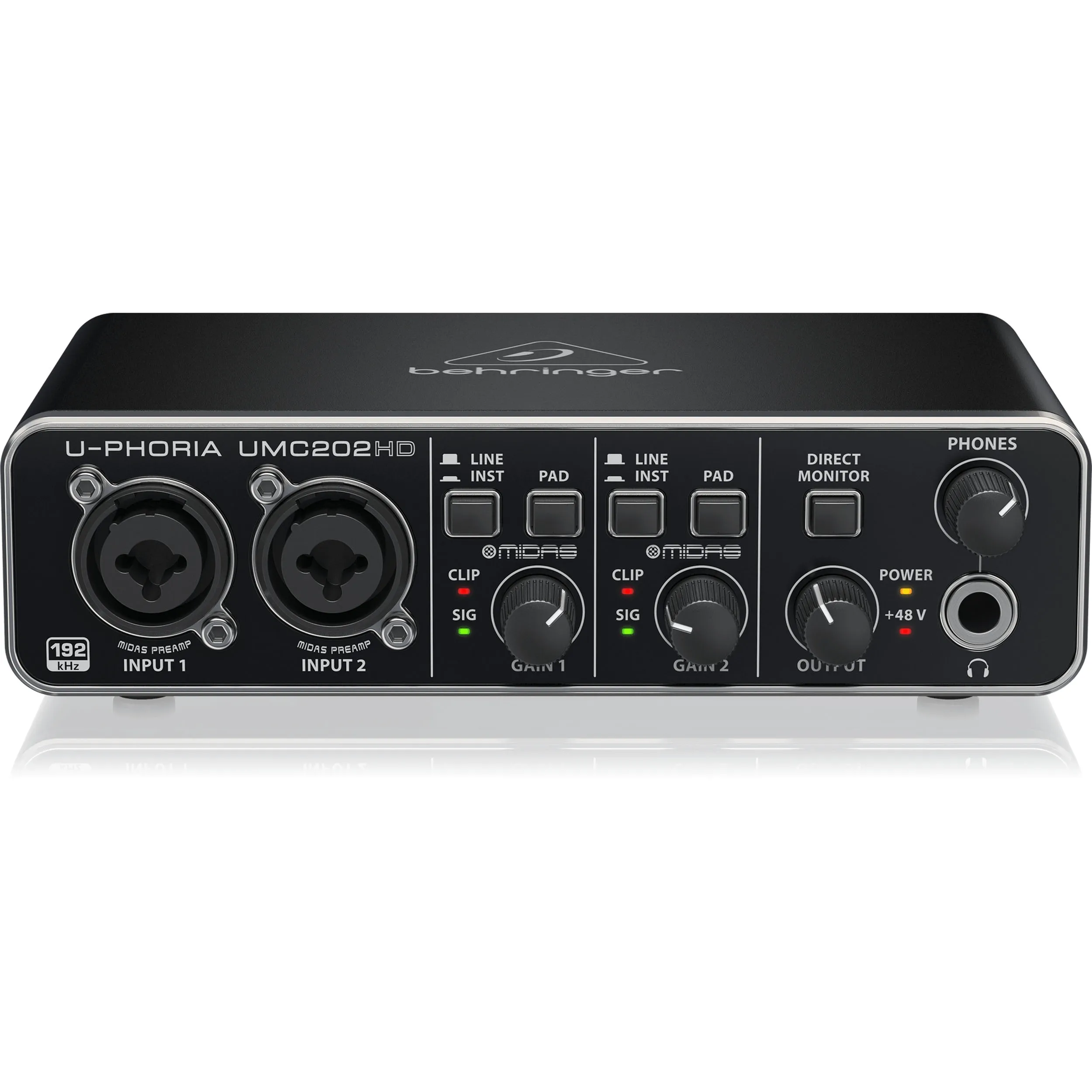 כרטיס קול Behringer U-PHORIA UMC202HD