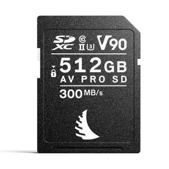 כרטיס זיכרון Angelbird 512GB AV Pro Mk 2 UHS-II V90 SDXC