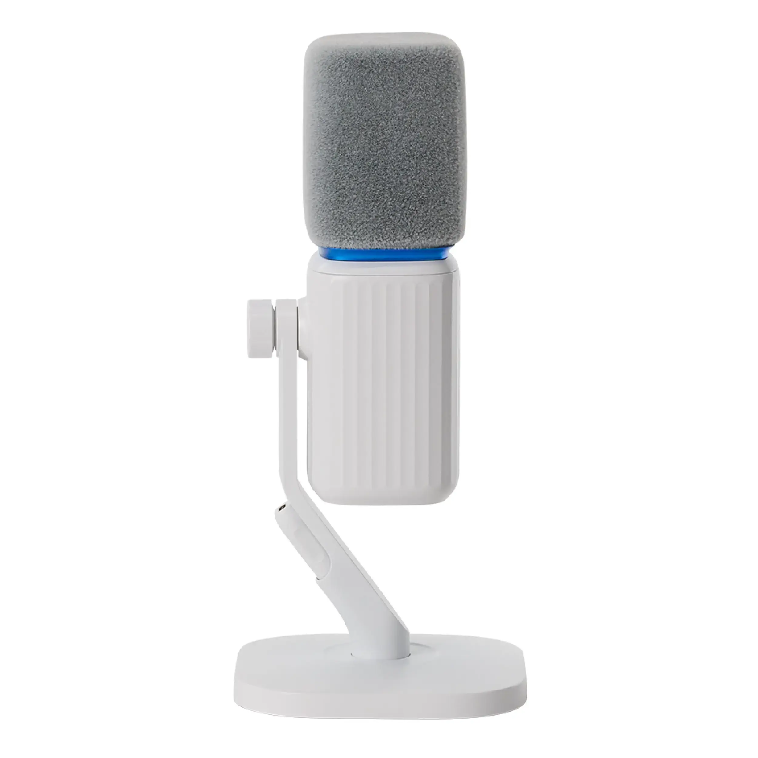 קיט מיקרופון לבן ומעמד שולחני Amaran Mic