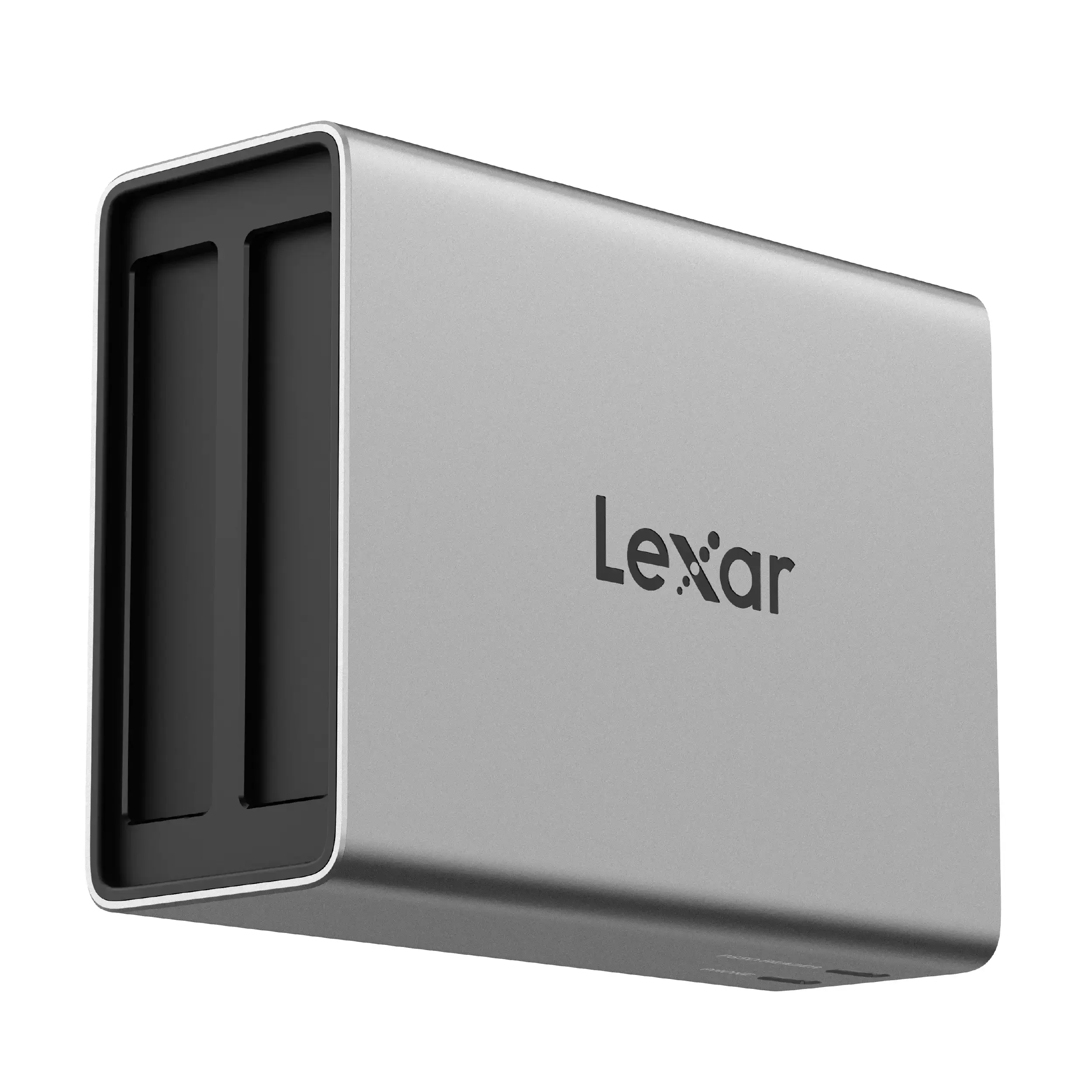 תחנת עגינה 2 מודולים ניידת Lexar Professional Workflow Go