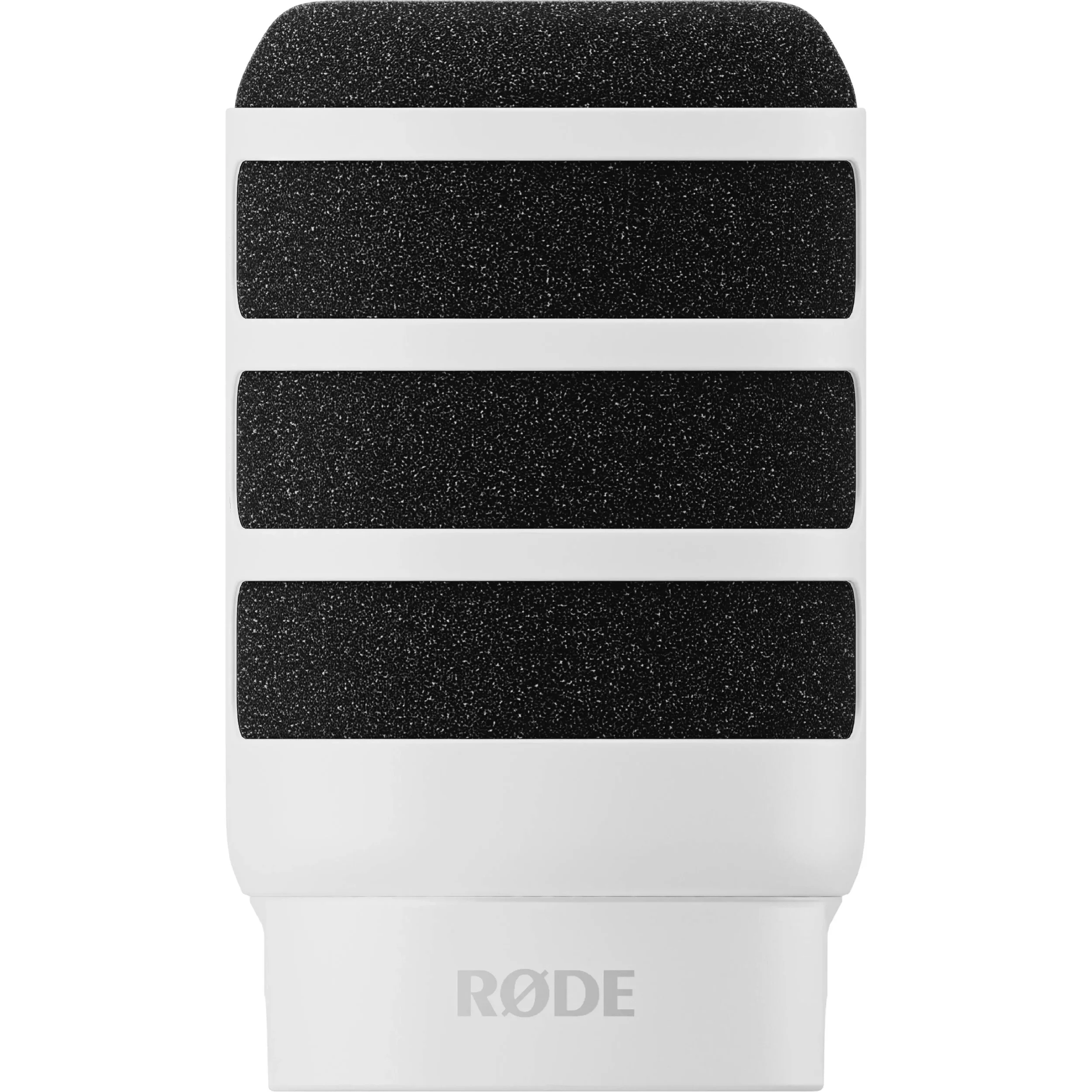 מיקרופון דינמי לבן לפודקאסט RODE PODMIC USB