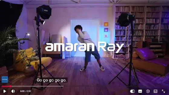 פנס לד Amaran Ray 120C