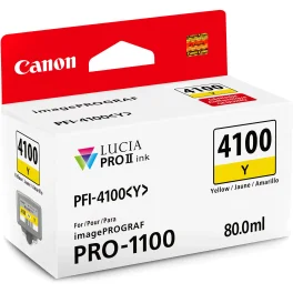 ראש דיו Canon PFI-4100Y Yellow