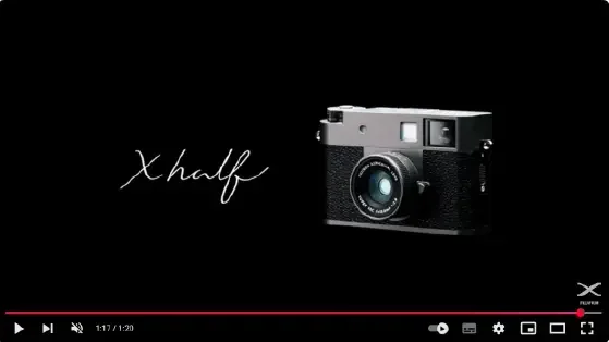 מצלמה דיגיטלית FUJIFILM X-HF1 (כסופה)