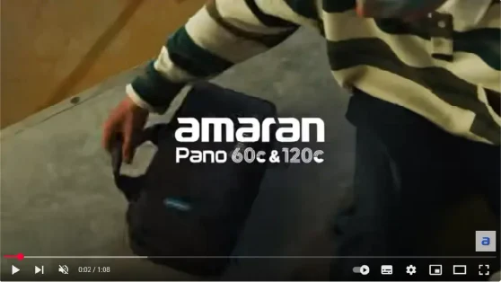 סט 2 פנסי לד Amaran Pano 60c Kit RGB