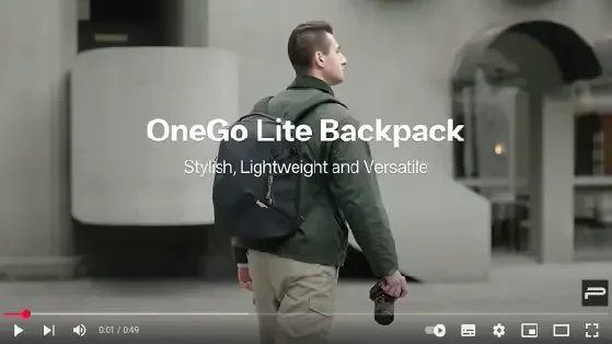 תיק גב  22 ליטר PGYTECH OneGo Lite --ירוק