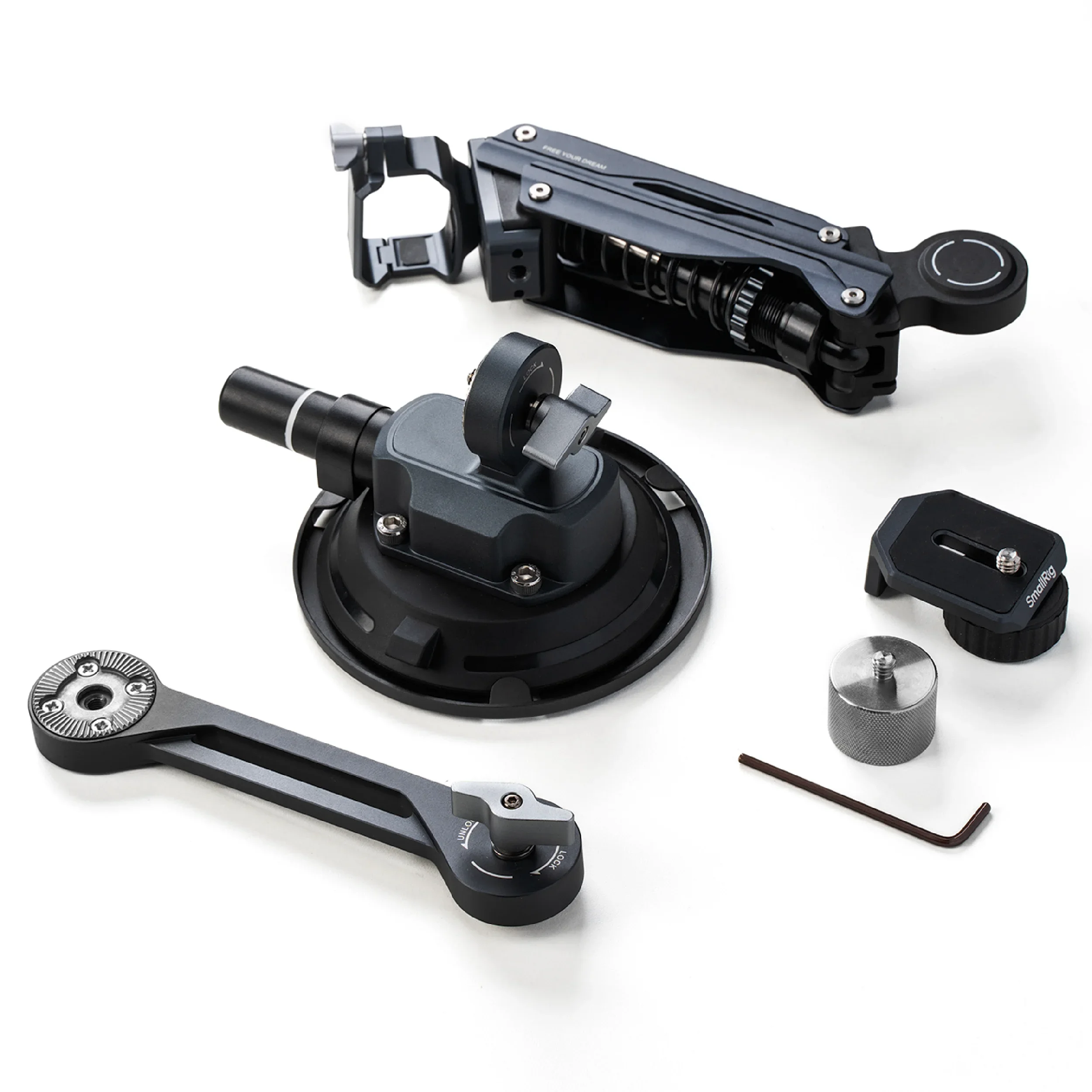 זרוע ואקום בולמת זעזועים למצלמות אקסטרים SmallRig 5123