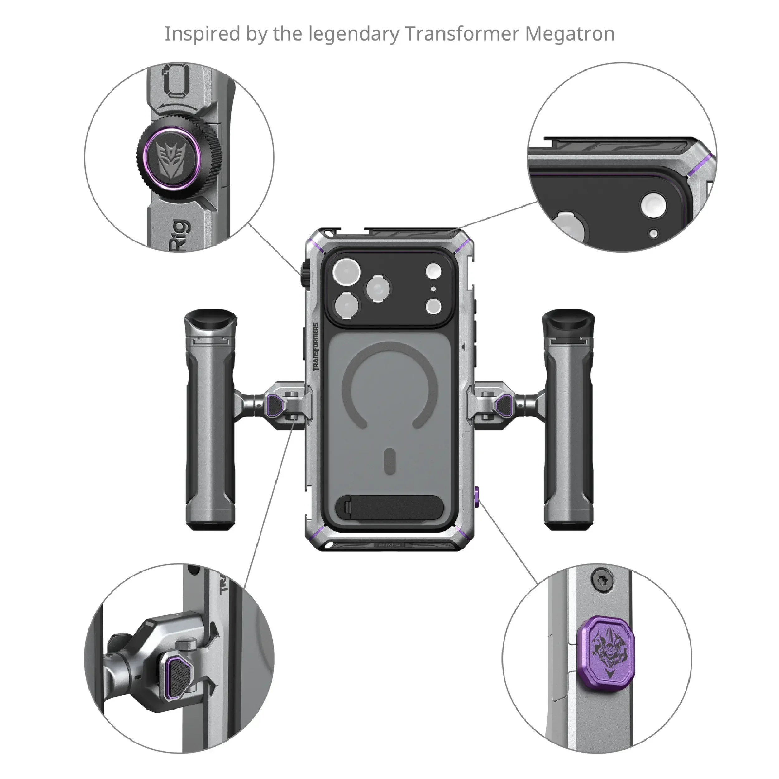 ריג צילום מקצועי לאייפון 17 SmallRig 5584 Megatron Kit Pro Max