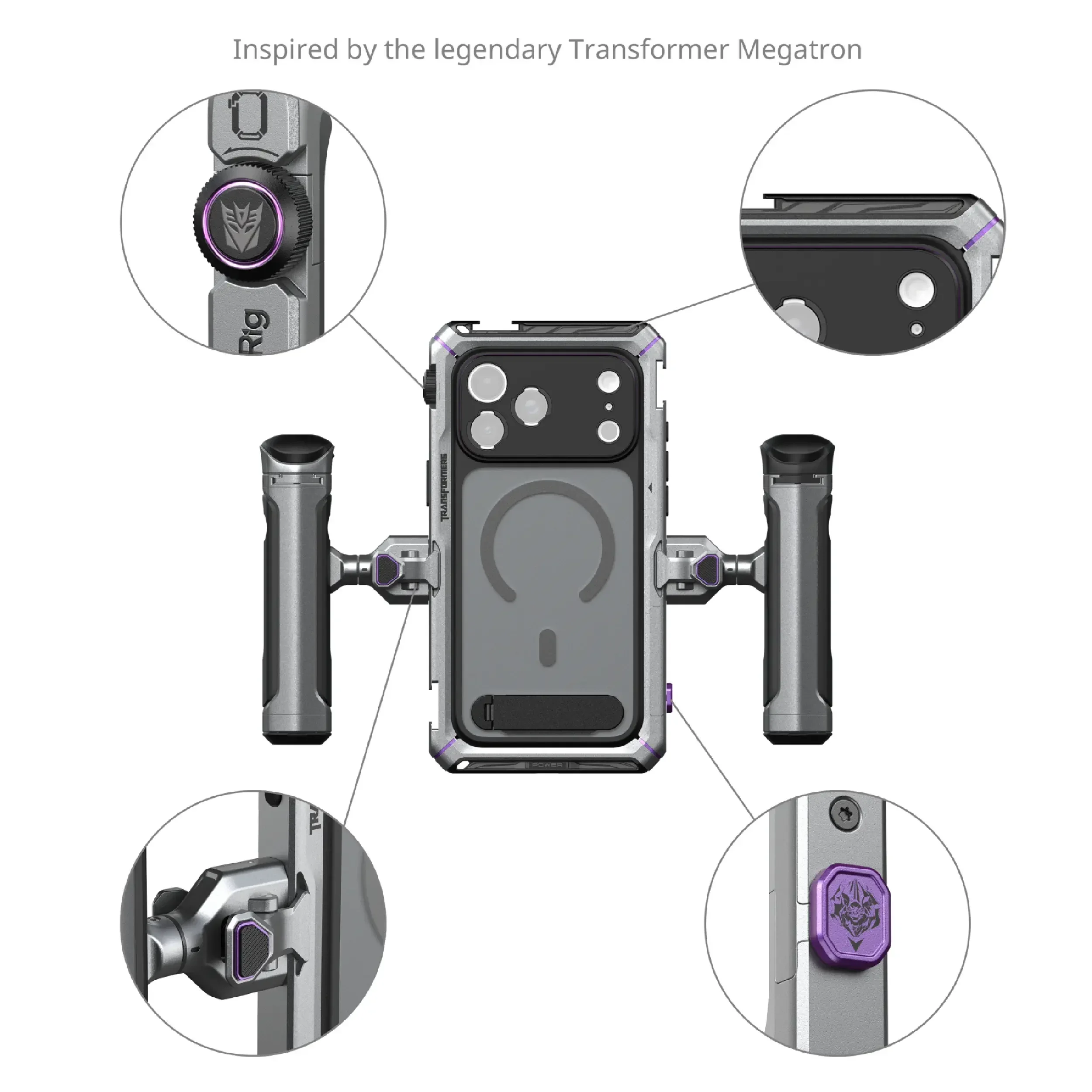 ריג צילום מקצועי לאייפון 17 SmallRig 5585 Megatron Kit Pro