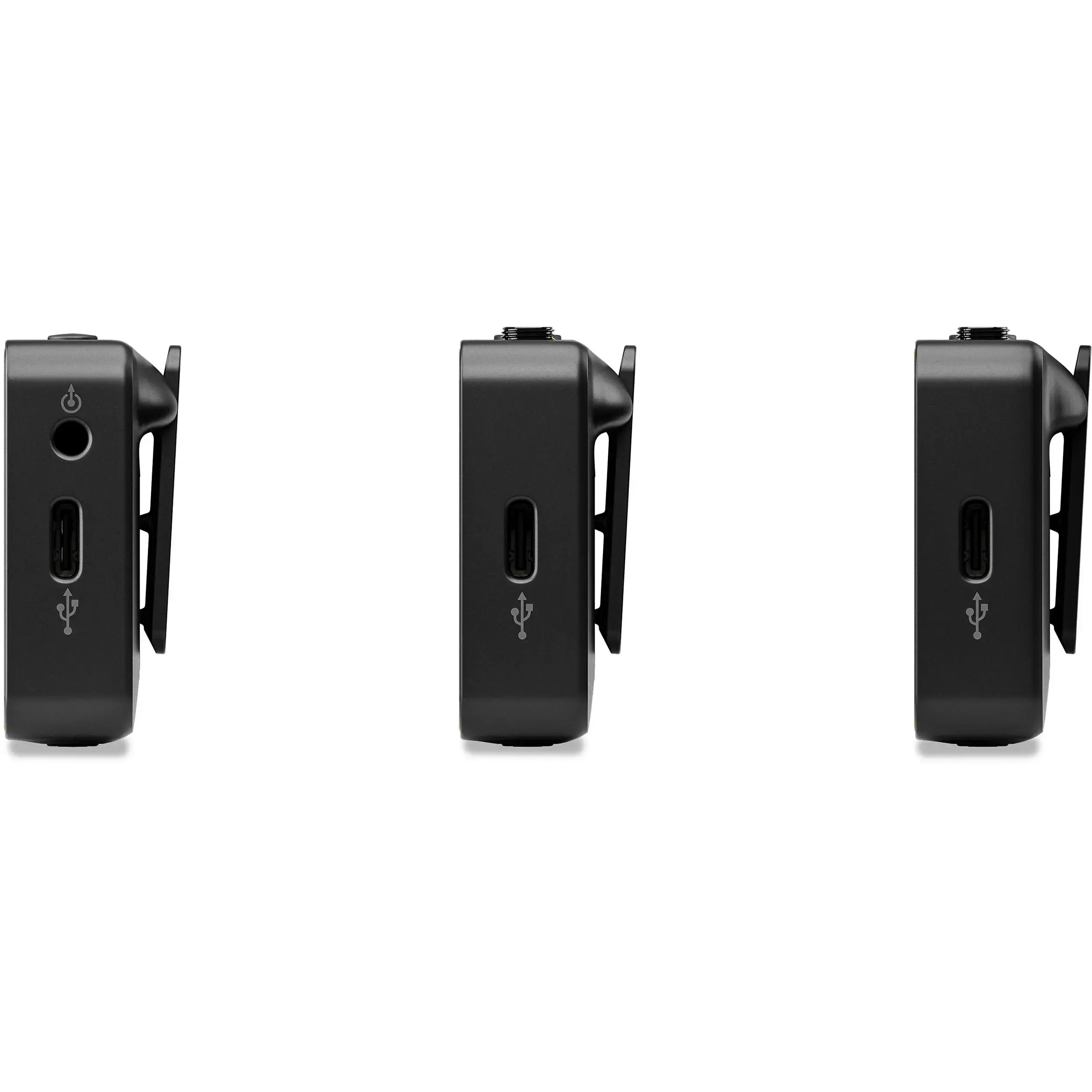 מערכת מיקרופון דש אלחוטית עם 2 משדרים Rode Wireless GO Gen 3 - צבע שחור