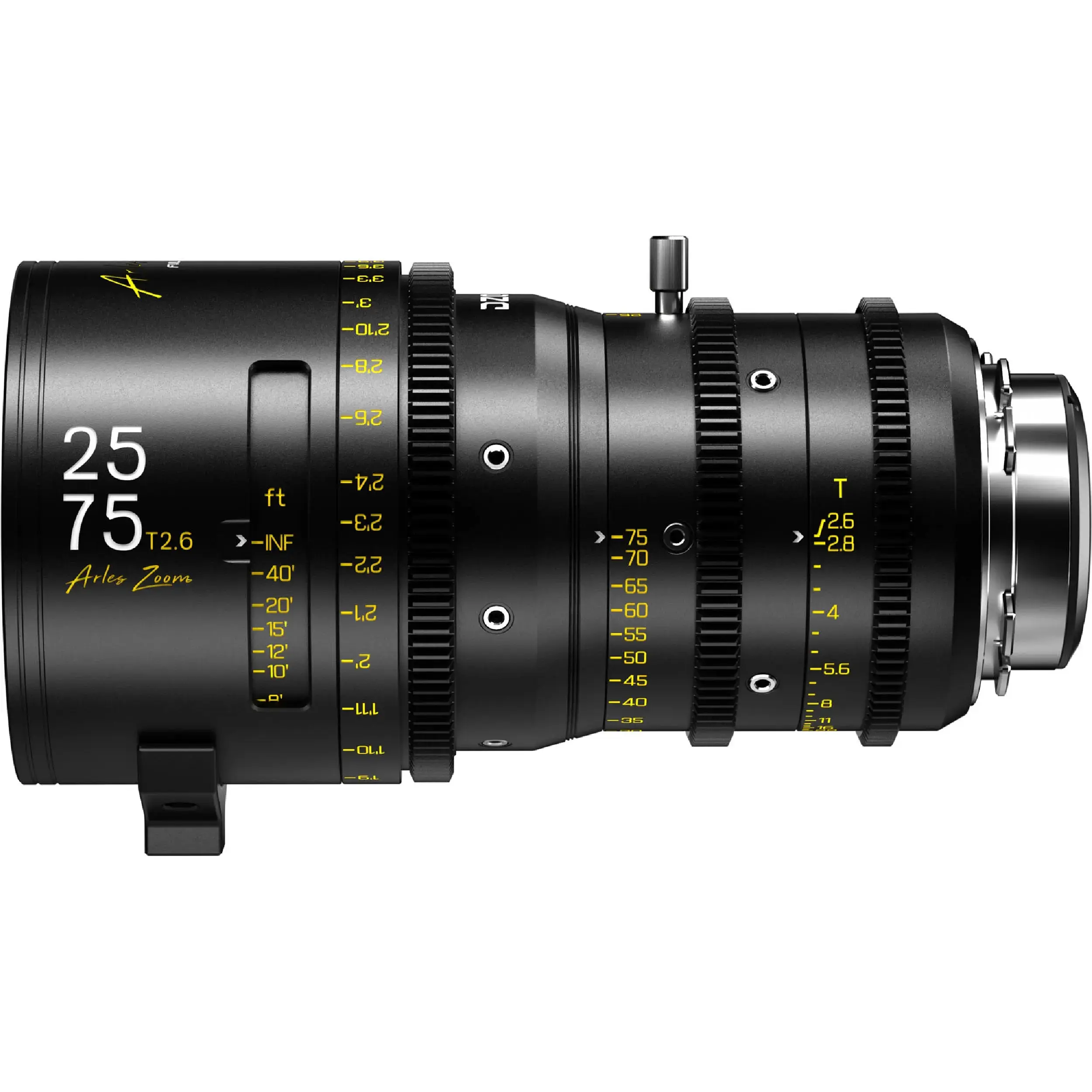 עדשת קולנוע 25-75 מ"מ פול פריים DZOFILM Arles Zoom PL Mount