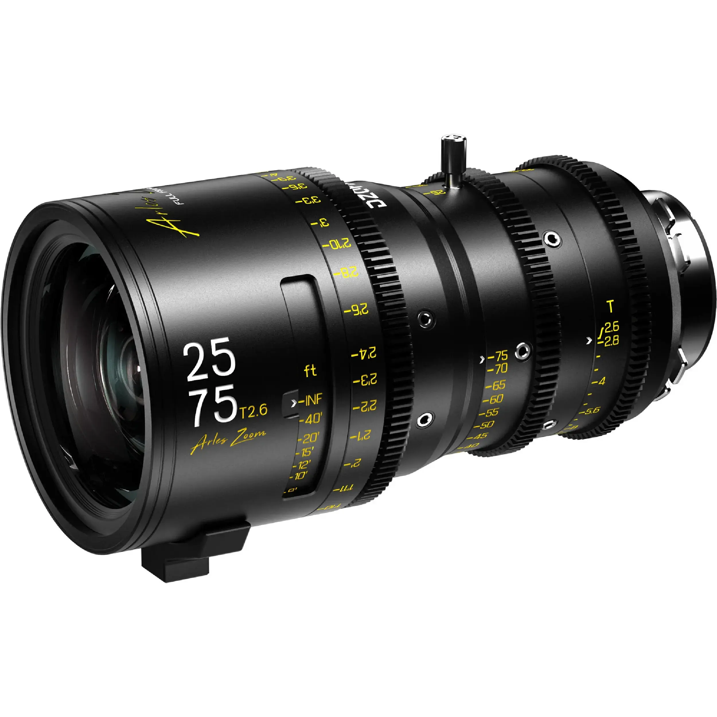 עדשת קולנוע 25-75 מ"מ פול פריים DZOFILM Arles Zoom PL Mount