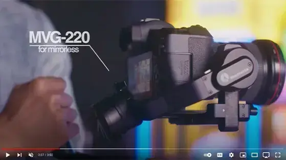 מייצב גימבל למצלמה Manfrotto 220 Kit