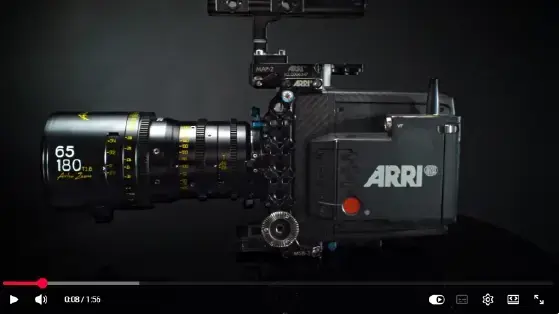 עדשת קולנוע 65-180 מ"מ פול פריים DZOFILM Arles Zoom PL Mount