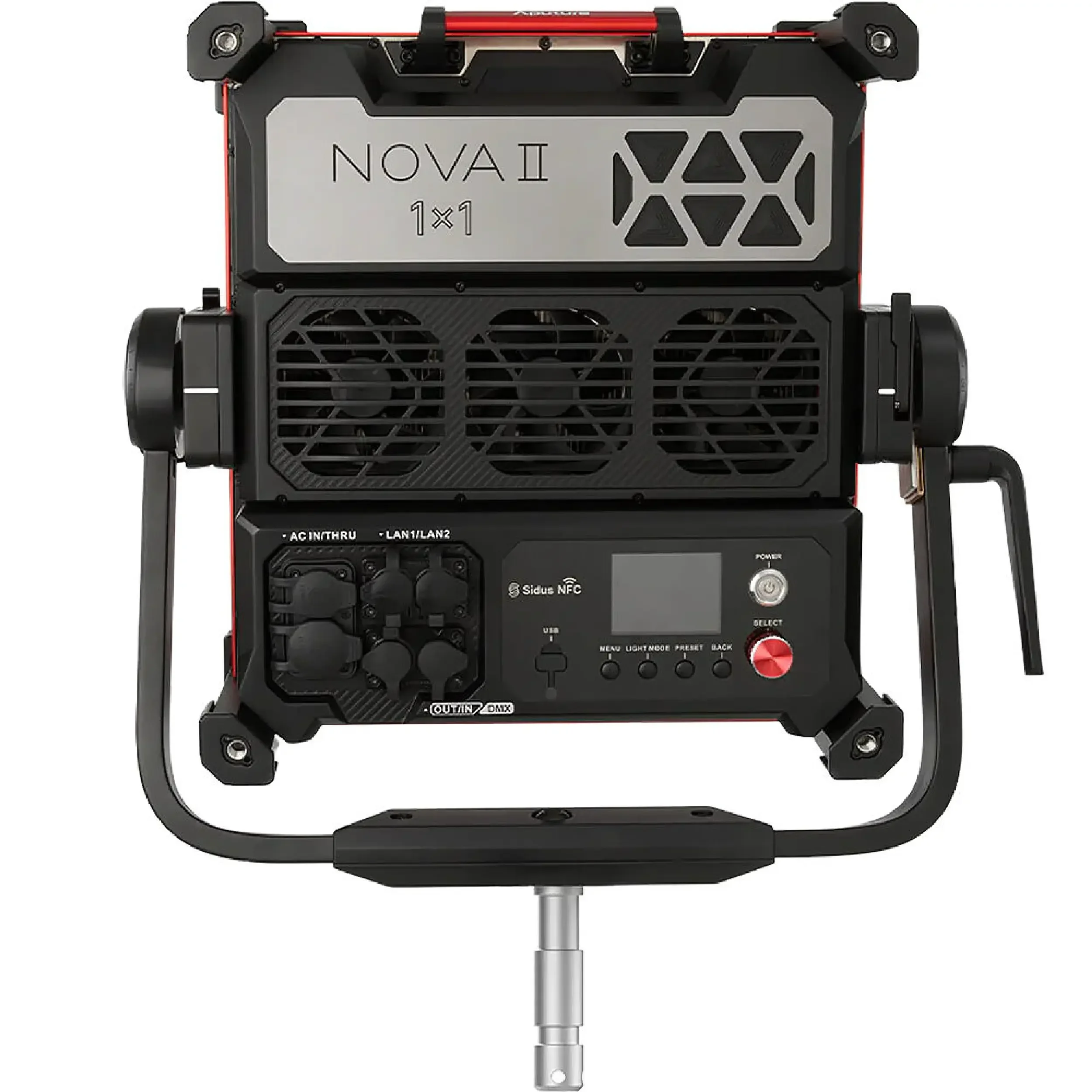 פנס לד Aputure NOVA II 1x1 בארגז קשיח
