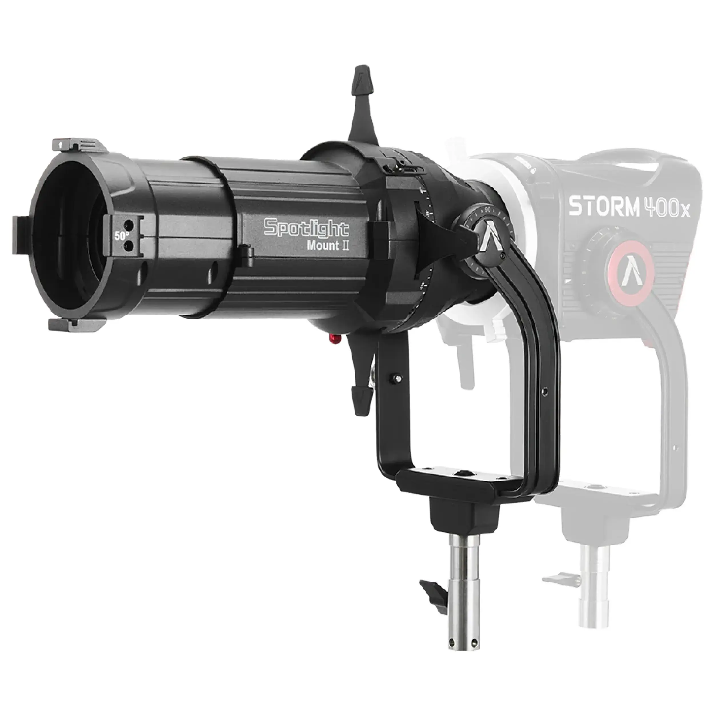 מחבר תאורת ספוט 50° גרסה II לפנסי Aputure