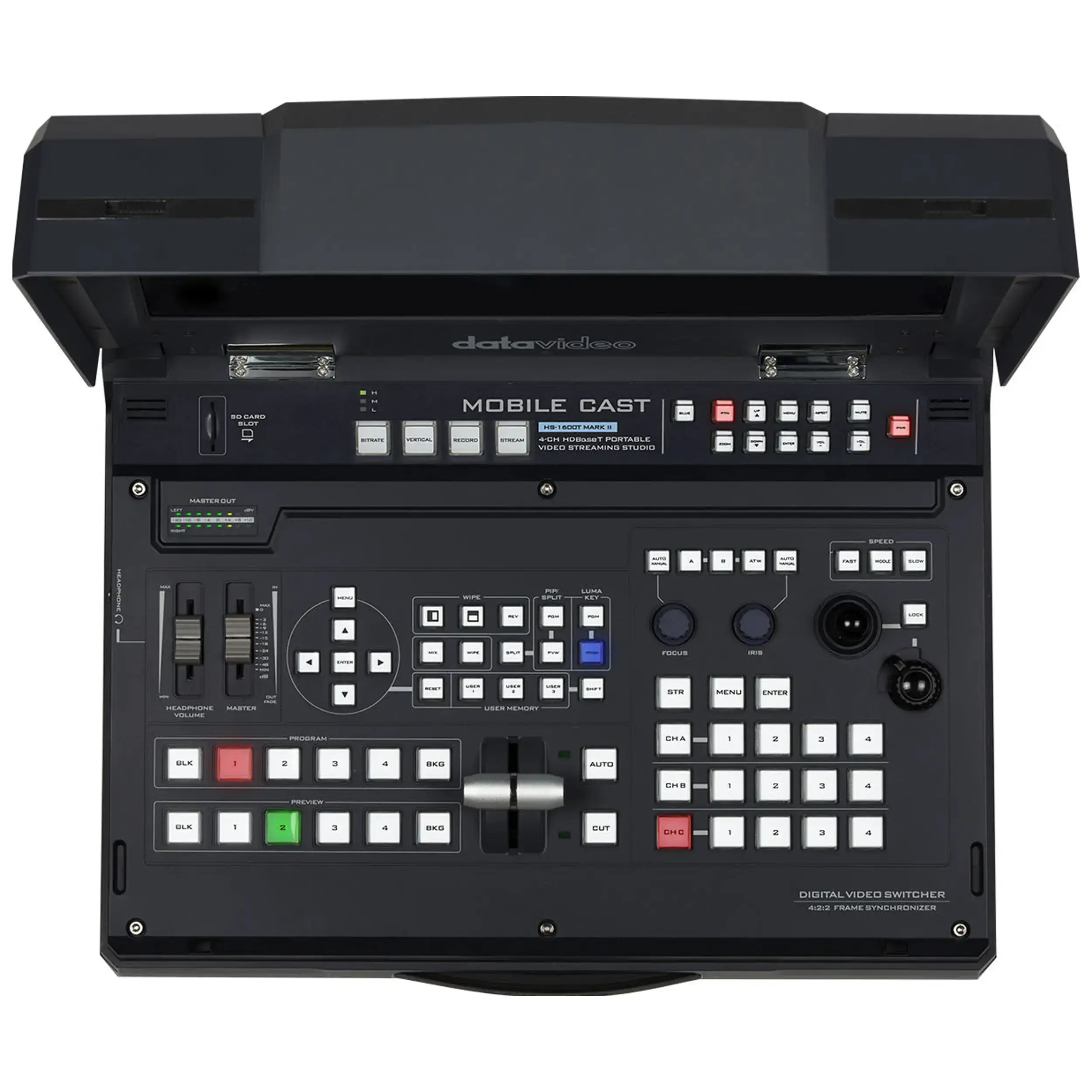 יחידת הפקה מבוססת HDBaseT עם אפשרות סטרימינג DataVideo