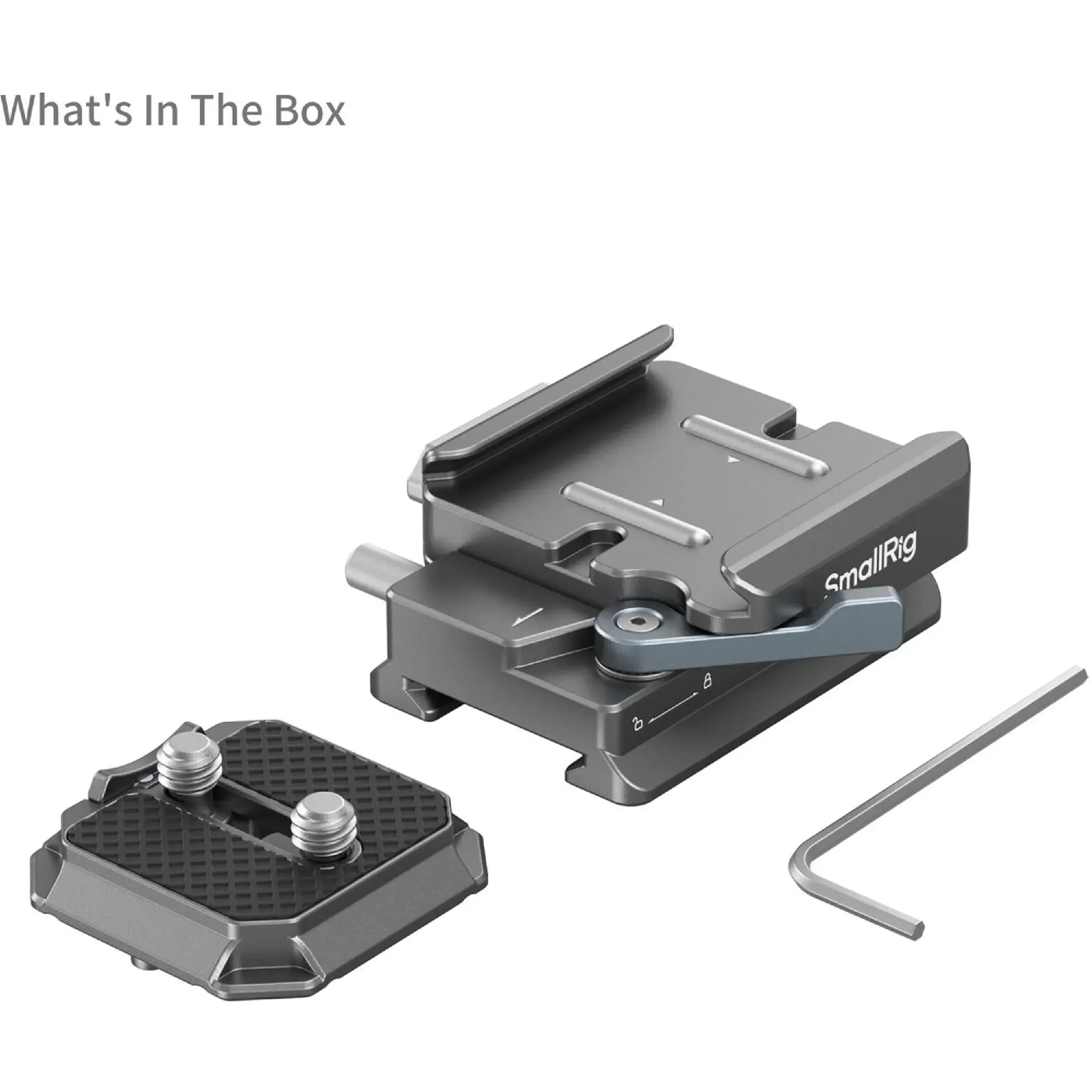 פלטת שחרור מהיר Arca-Swiss HawakLOCK H38 לגימבלים SmallRig 4639 DJI