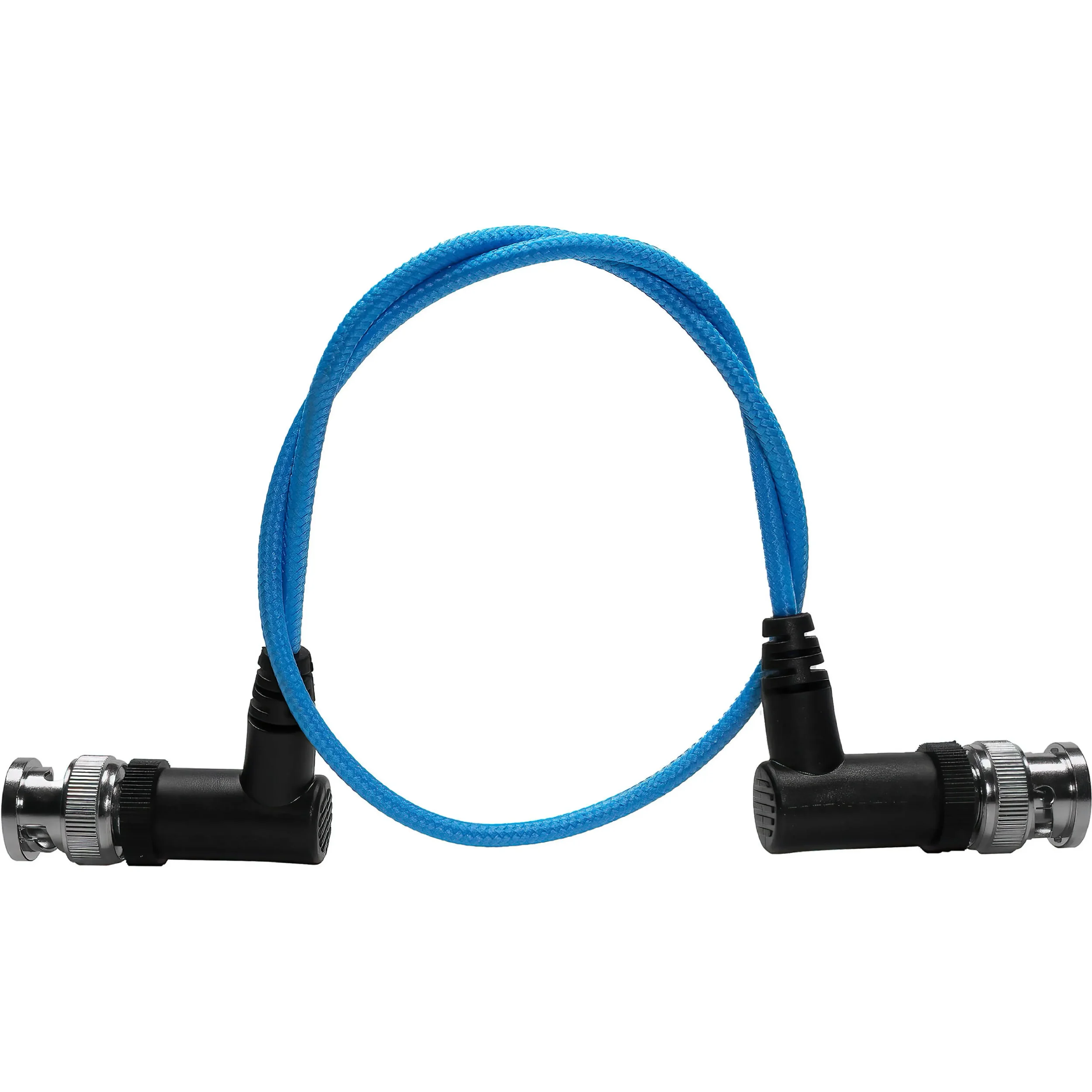 כבל וידאו BNC 3G SDI זוויתי דק 40 ס"מ Kondor Blue