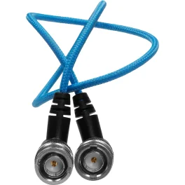 כבל וידאו BNC 3G SDI זוויתי דק 40 ס"מ Kondor Blue