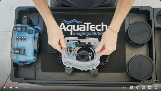 מארז צלילה למצלמה AQUATECH EDGE Fuji X-100V