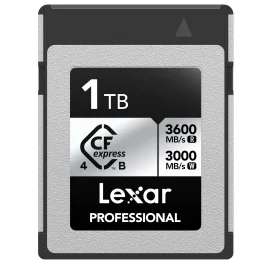 כרטיס זיכרון 1TB Lexar® Professional Silver CFexpress™ 4.0 Type-B