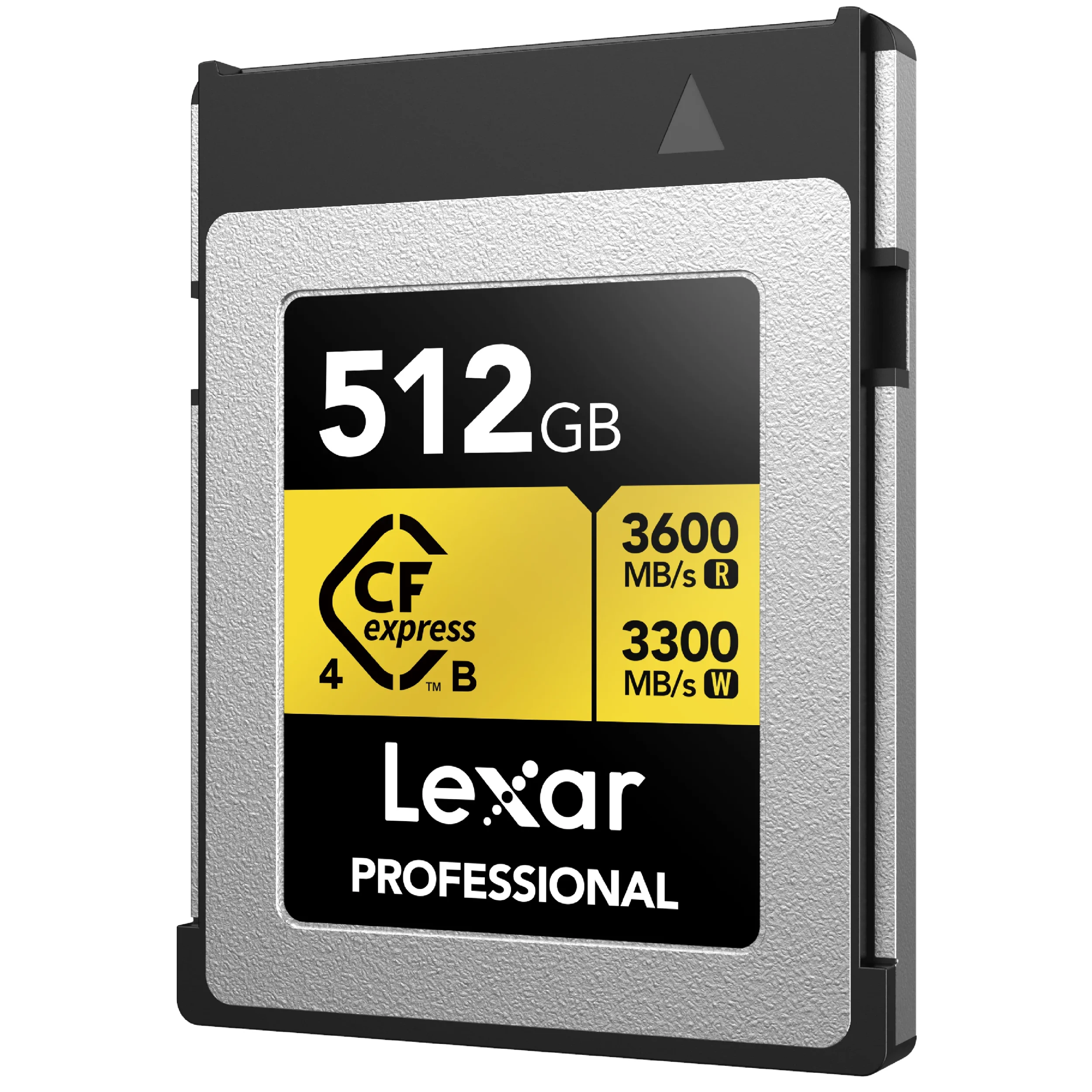 כרטיס זיכרון 512GB Lexar® Professional Gold CFexpress™ 4.0 Type-B