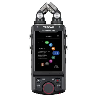 מקליט אודיו דיגיטלי נייד Tascam Portacapture X8