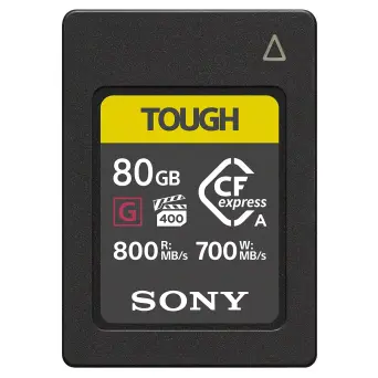 כרטיס זיכרון Sony 80GB CFexpress Type A TOUGH Memory Card