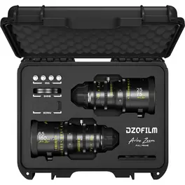 סט עדשות 25-75/65-180 מ"מ DZOFILM Arles Zoom PL Mount