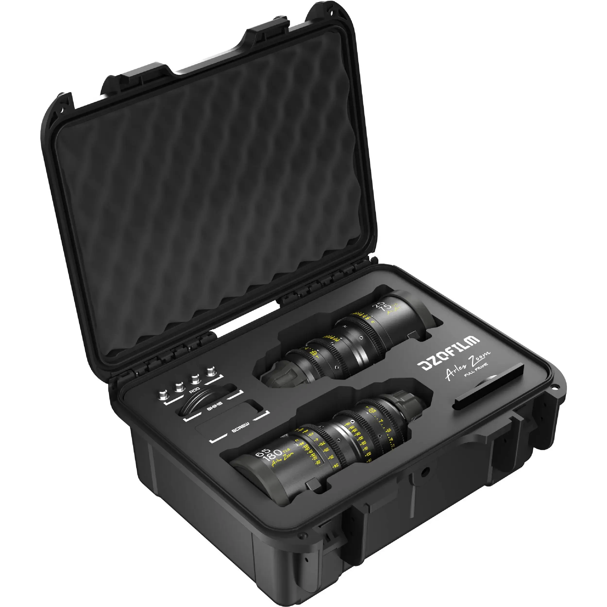 סט עדשות 25-75/65-180 מ"מ DZOFILM Arles Zoom PL Mount