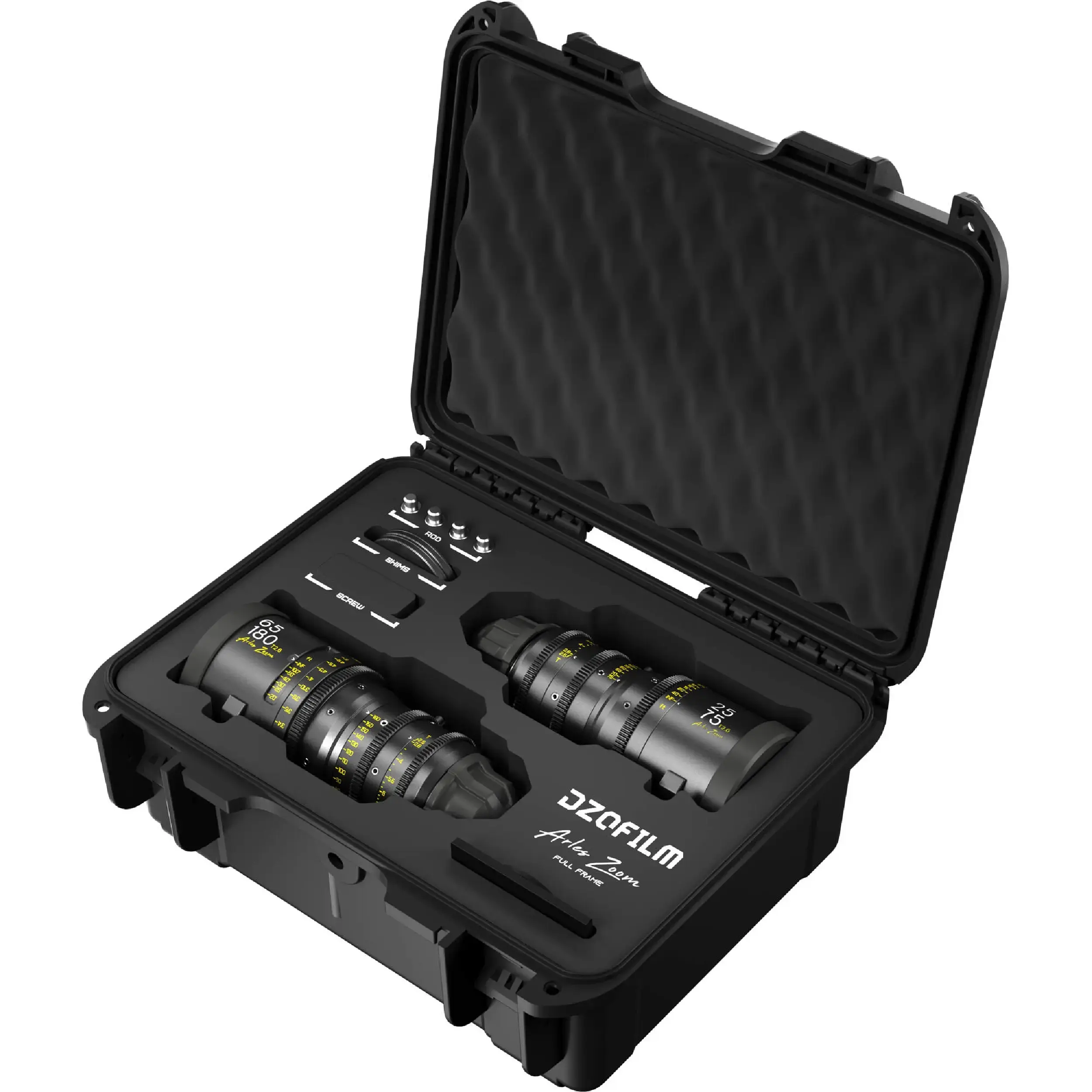 סט עדשות 25-75/65-180 מ"מ DZOFILM Arles Zoom PL Mount