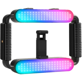 פנס RGB לטלפונים חכמים GVM