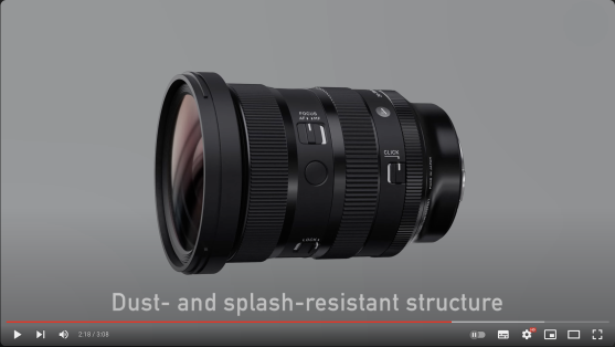 עדשה Sigma 24-70mm f/2.8 DG DN II Art למצלמות Sony