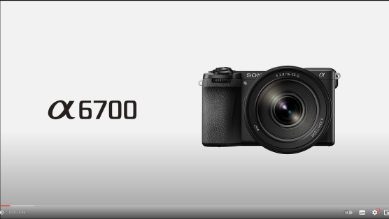 מצלמה דיגיטלית ועדשה 18-135 מ"מ Sony a6700