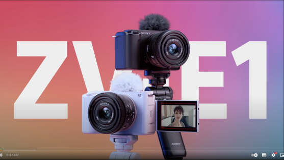 מצלמה דיגיטלית ועדשה 28-60 מ"מ Sony ZV-E1