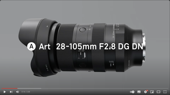 עדשה Sigma 28-105mm f/2.8 DG DN למצלמות סוני