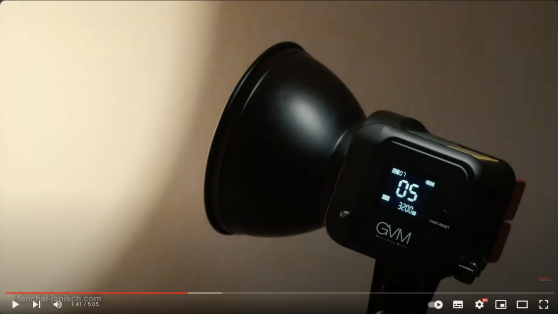 פנס לד GVM-SD80D Bi-Color 80W