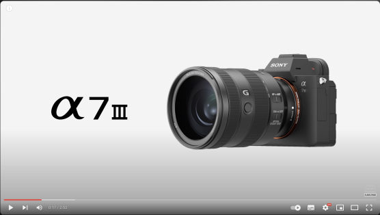 גוף מצלמה Sony Alpha a7III