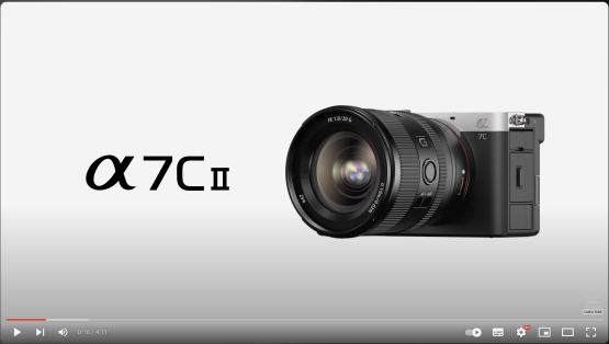 מצלמה דיגיטלית מירורלס Sony Alpha A7C II