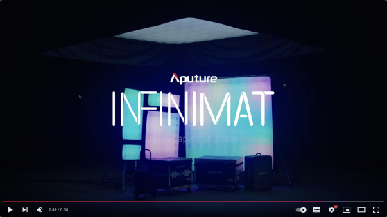 קיט פנס Aputure INFINIMAT 1X4